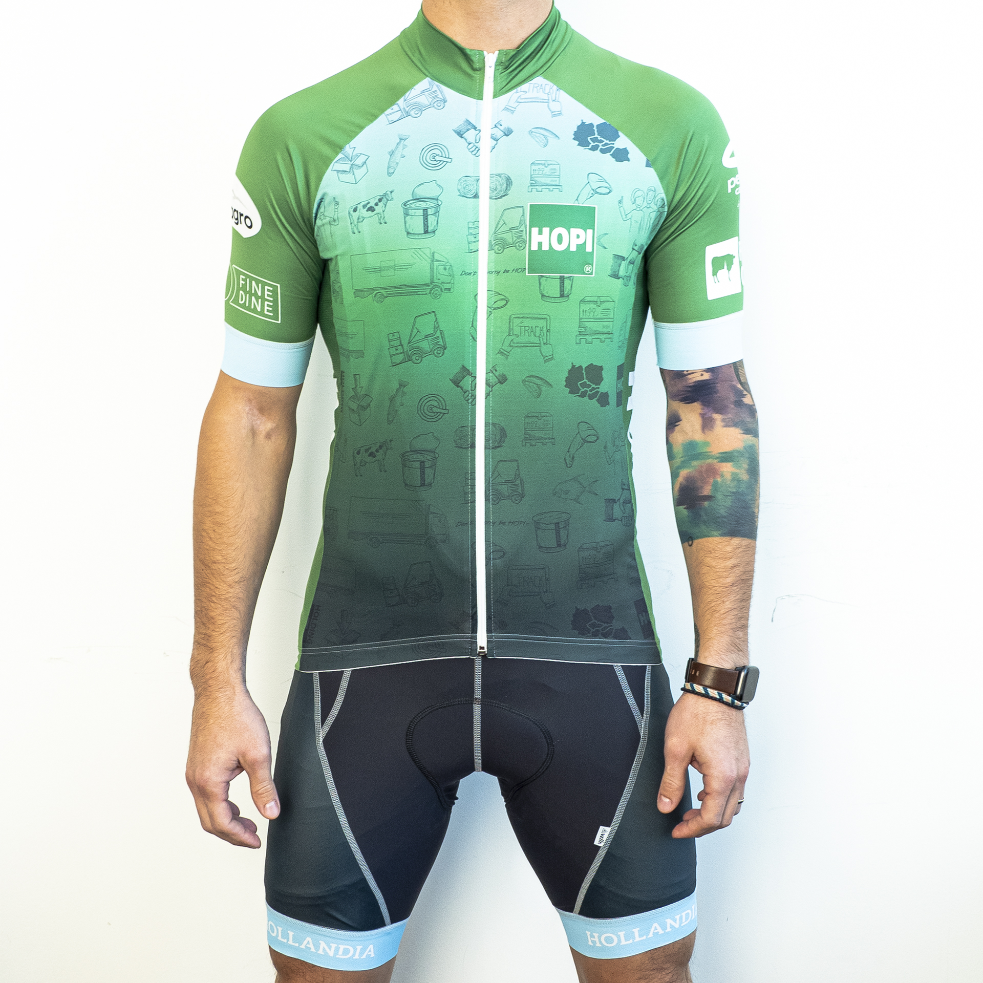 Cycling jersey unisex, size: S